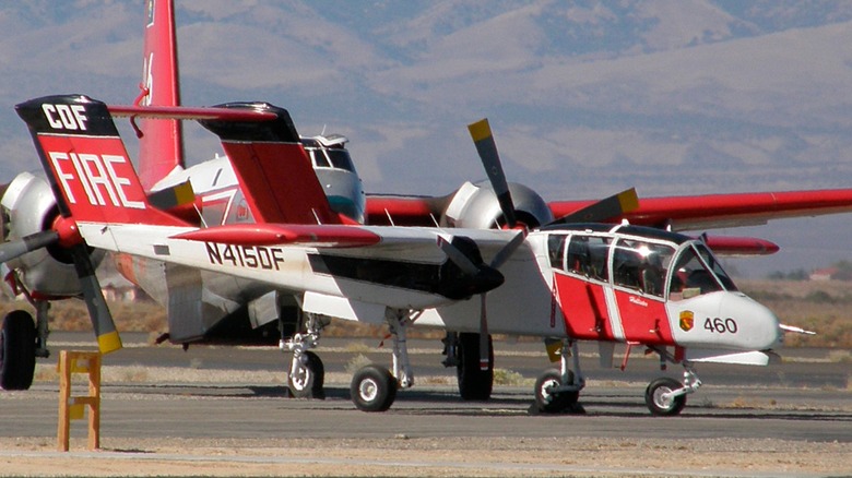 An OV-10 Bronco operated by the California Department of Forestry and Fire Protection.