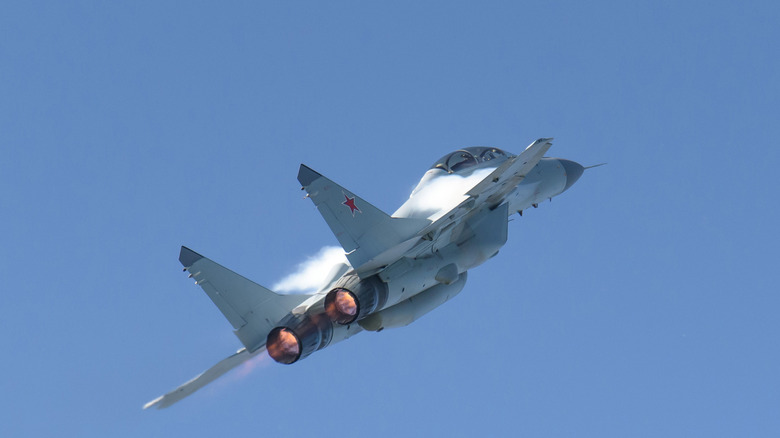 rear view of MiG-35