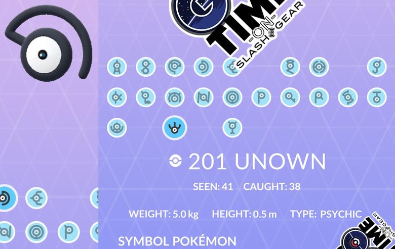 Pokemon 2201 Shiny Unown Pokedex: Evolution, Moves, Location, Stats