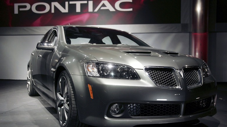 Pontiac G8 on display