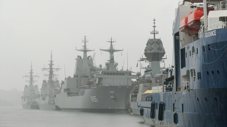 Two British destroyers