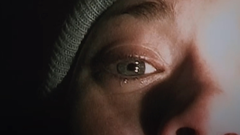 Heather complains about being hungry in "The Blair Witch Project."