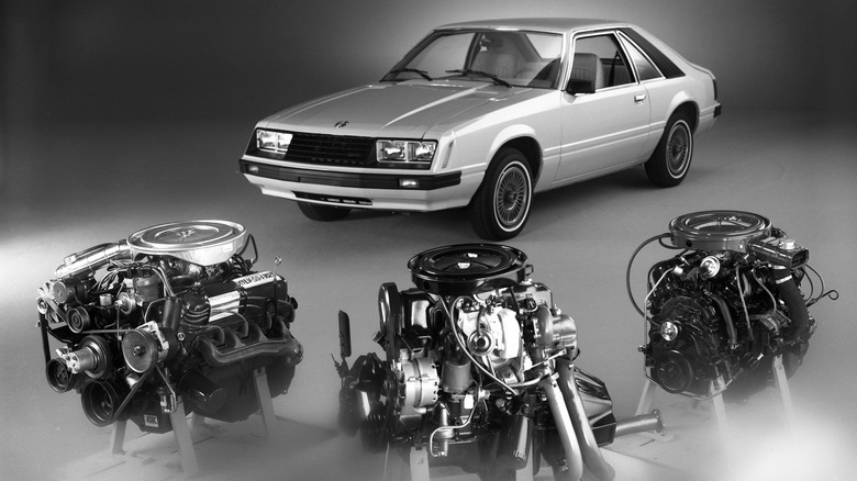 1979 Ford Mustang with engine options