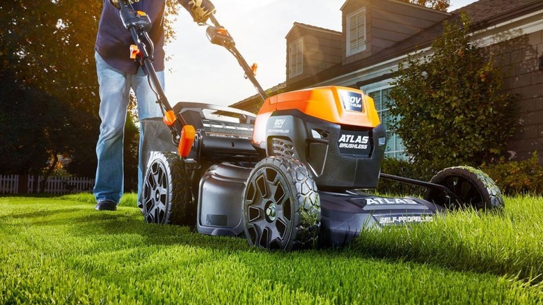 Harbor Freight Atlas mower