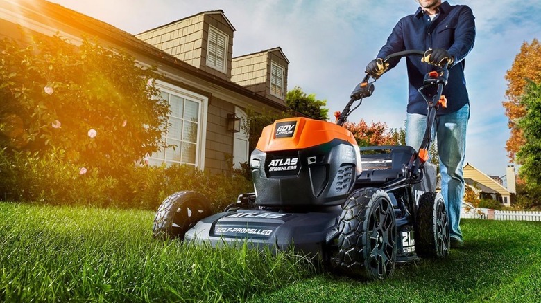 Harbor Freight Atlas mower