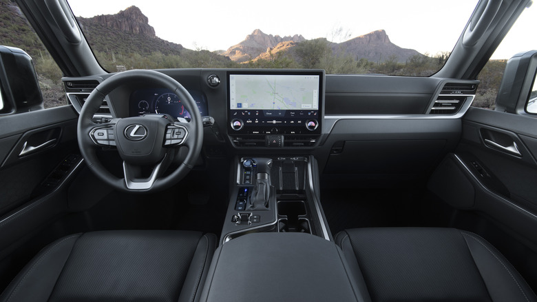 Interior of 2026 Lexus GX