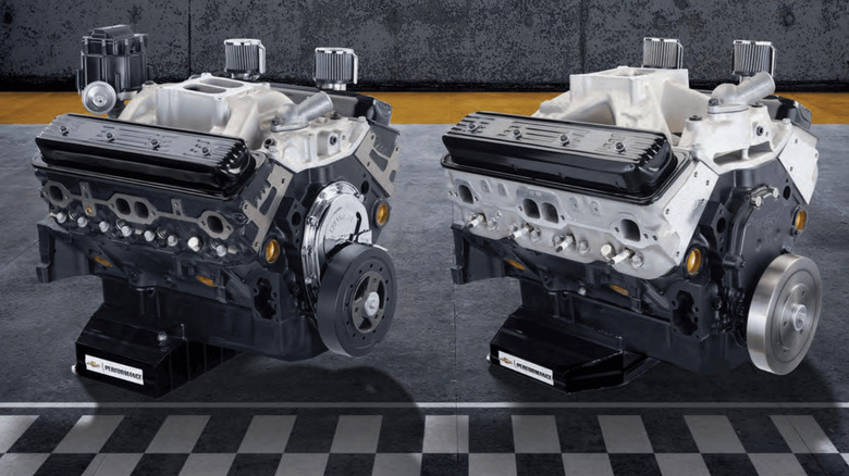 Chevrolet CT350 and CT400 crate engines