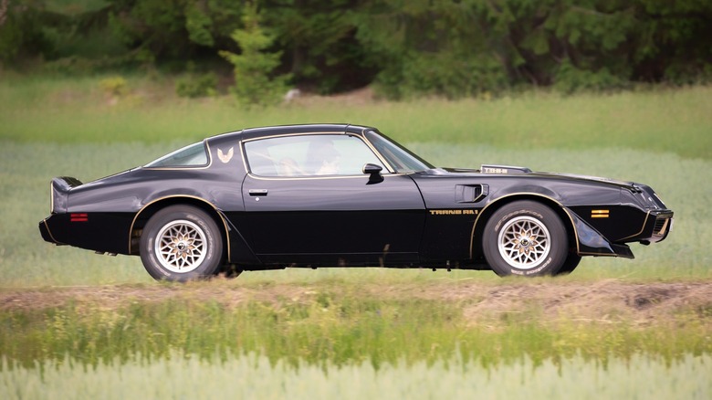 Second generation Pontiac Firebird side view