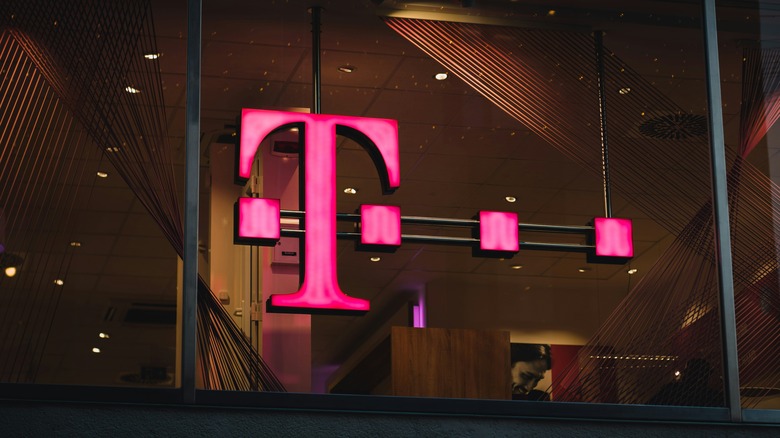 T-Mobile company logo building