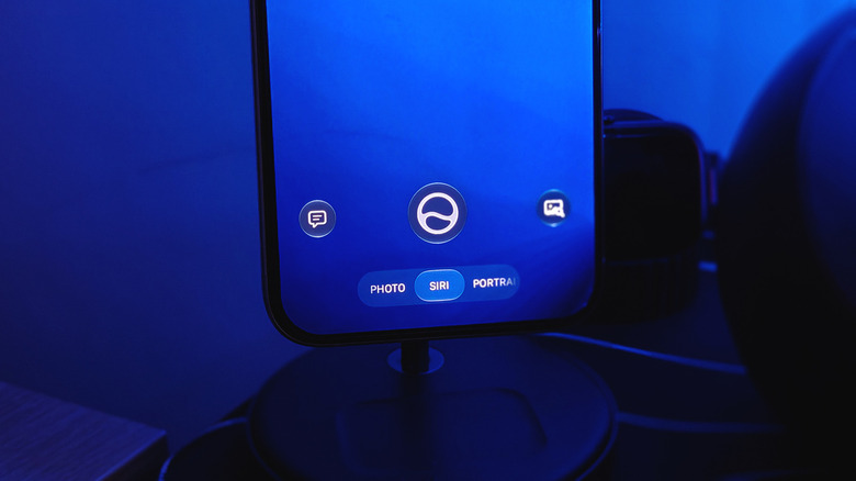 Siri mode in the camera app on iOS 27