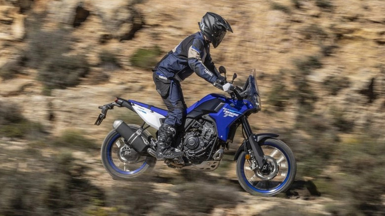 Yamaha Ténéré 700 riding off-road