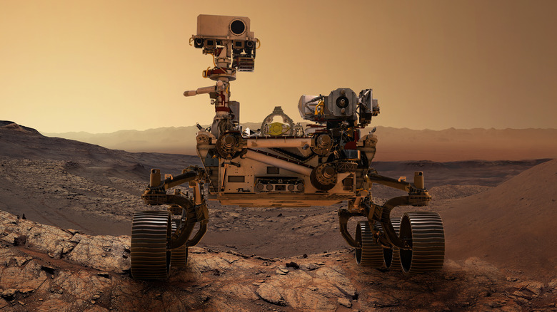 Mars potential landing site