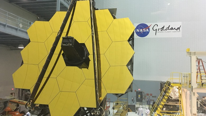 JWST being tested