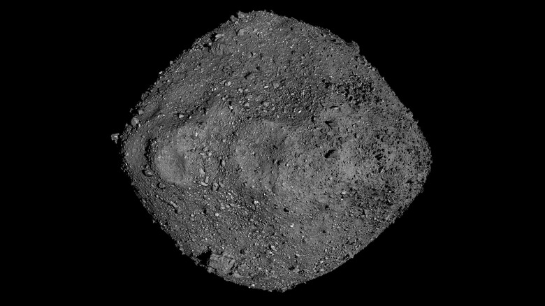 Detailed look at the surface of asteroid Bennu