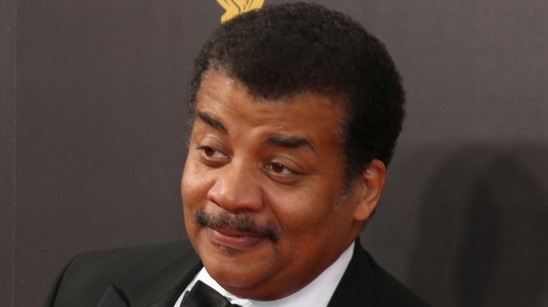 Neil deGrasse Tyson in suit with bowtie
