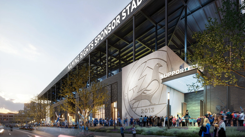 NYFC's planned stadium design