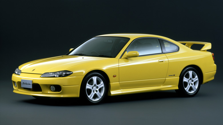 Yellow 1999 Nissan Silvia S15 Spec-R