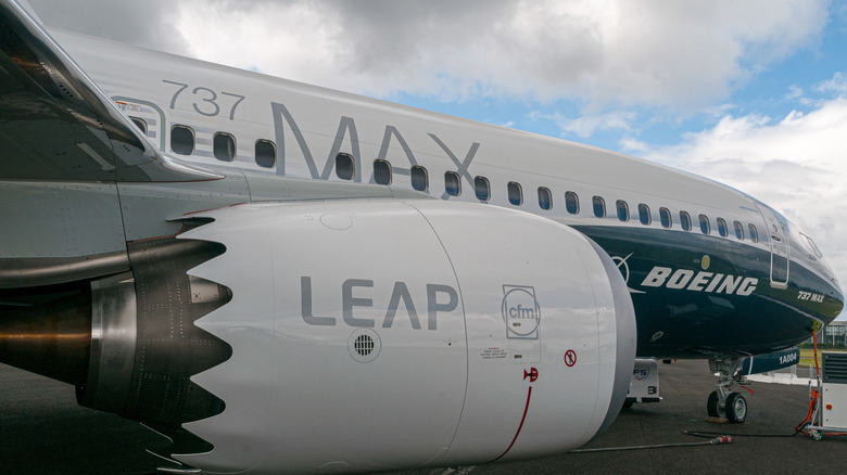 737 MAX aircraft