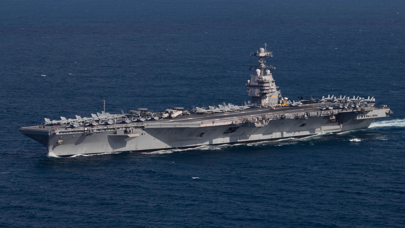 How Quickly Can A Navy Supercarrier Travel From The US To The Middle East?