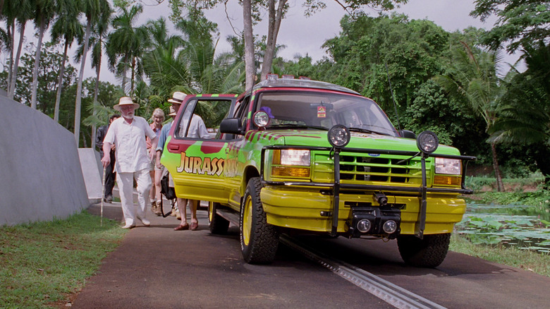 jurassic park tour vehicle ford explorer
