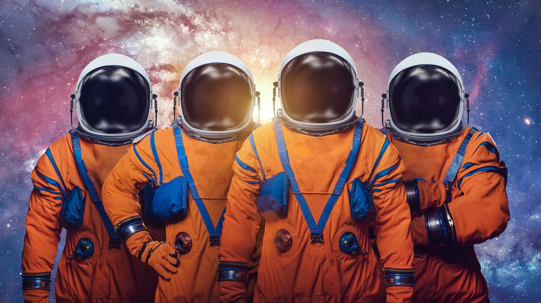 A group of astronauts