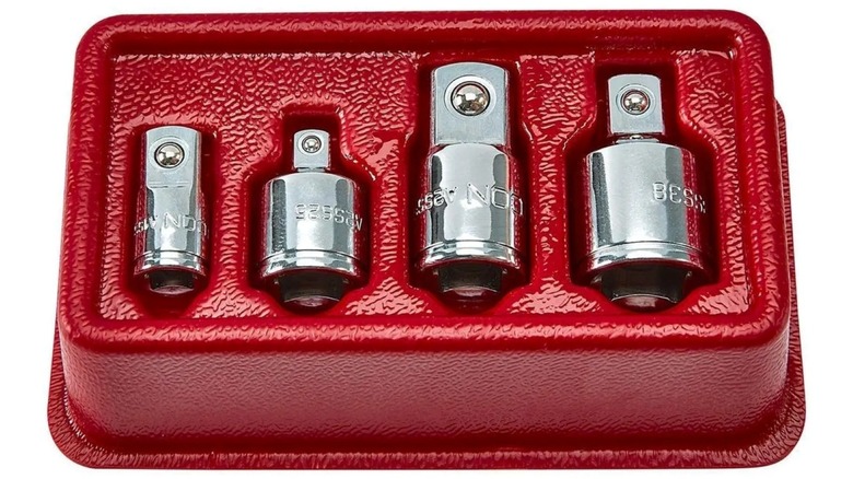 The four-piece Icon socket adaptor set from Harbor Freight.
