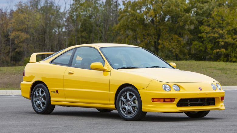 yellow integra type r