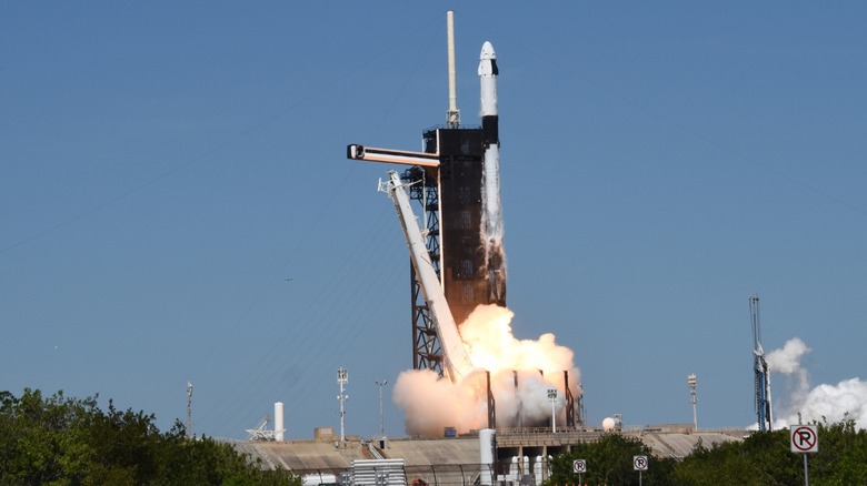  Axiom-1 liftoff at Launch Complex 39B