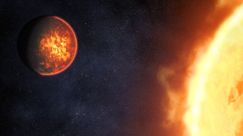 Illustration of 55 Cancri e