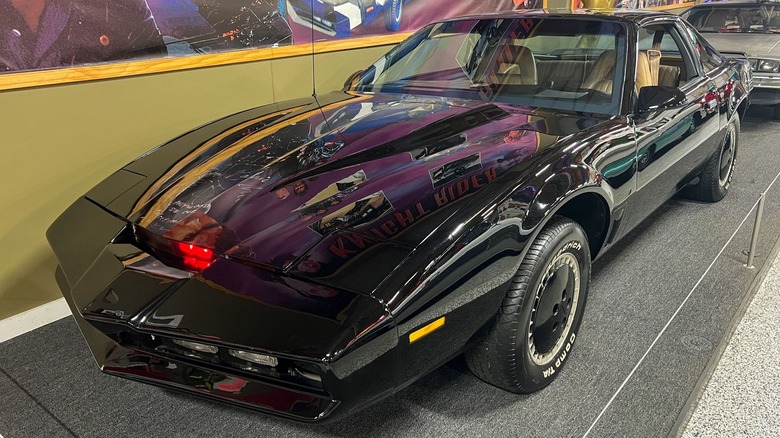 KITT from "Knight Rider" on display at the Volo Museum