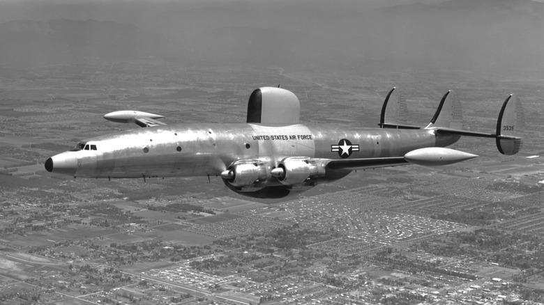 a USAF Lockheed Constellation