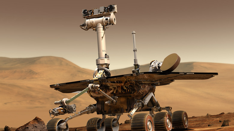 Opportunity rover on Mars