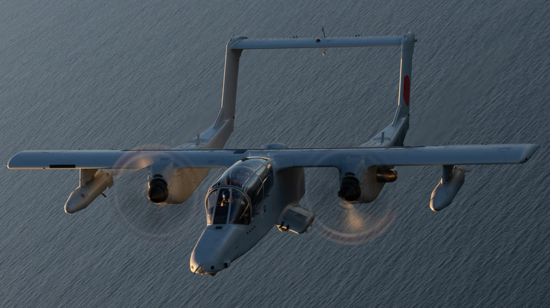 A reconstructed Vietnam-era OV-10 Bronco
