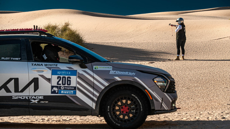 Kia at Rebelle Rally
