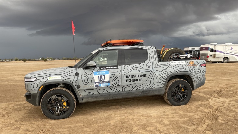 Rebelle Rivian truck