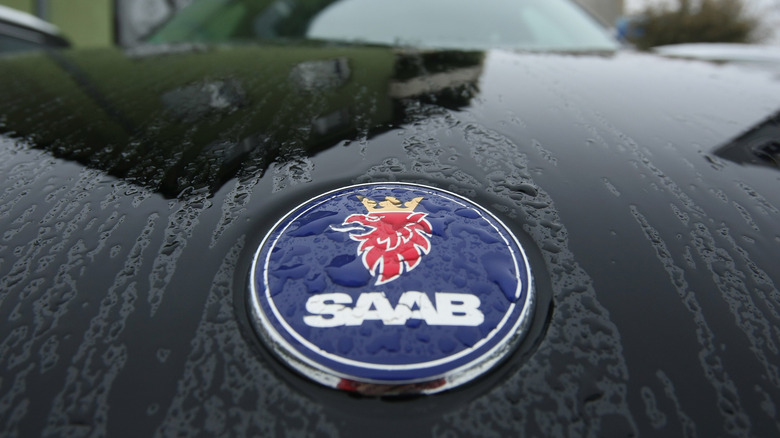 Logo of Swedish automaker Saab