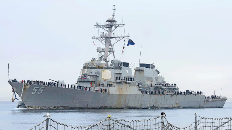 rusty U.S. ship