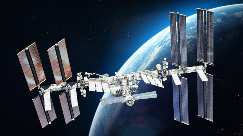 International Space Station render