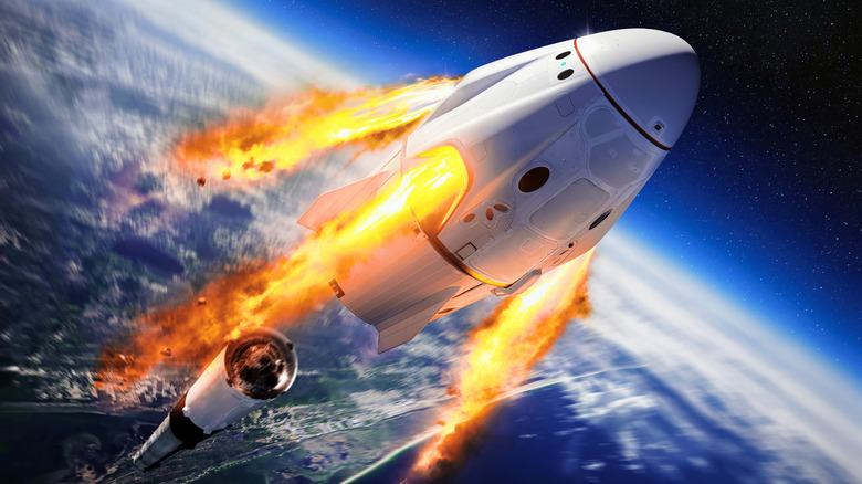 SpaceX Dragon crew capsule
