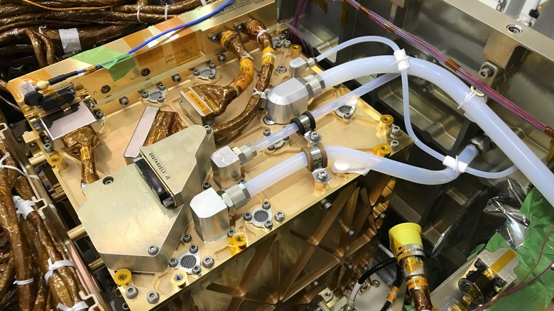 MOXIE installed in rover