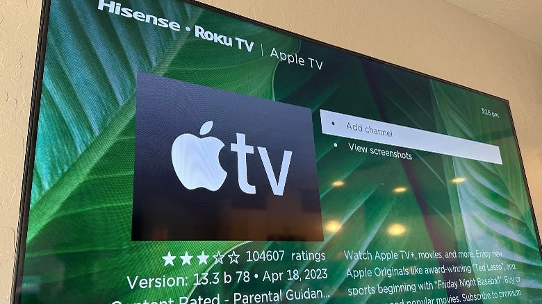 Apple TV app Roku TV