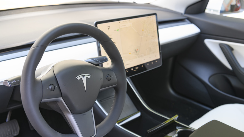 Tesla Model 3 interior