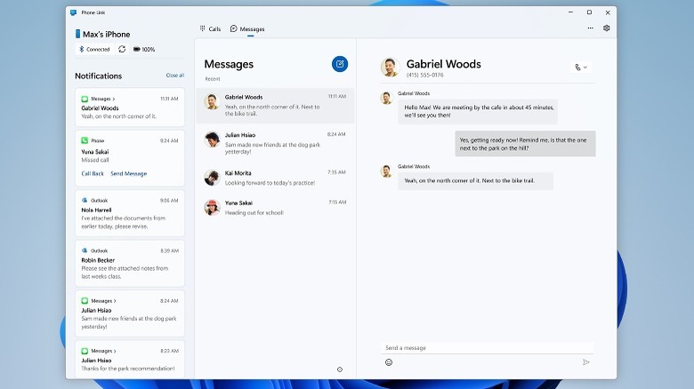 Windows Phone Link app