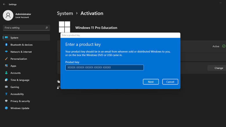 Windows 11 product key