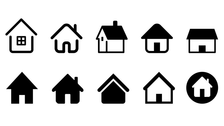 multiple stylized Home icons