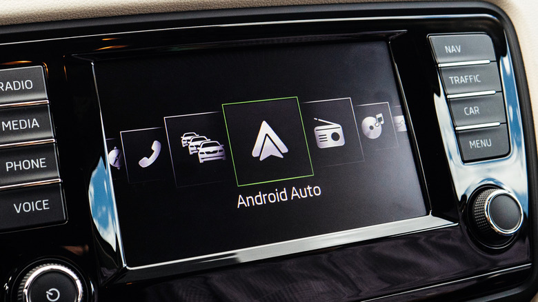 Android Auto Infotainment Screen