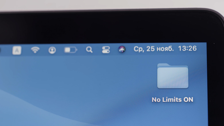 MacOS menu bar icons