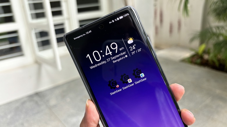Android home screen website shortcut