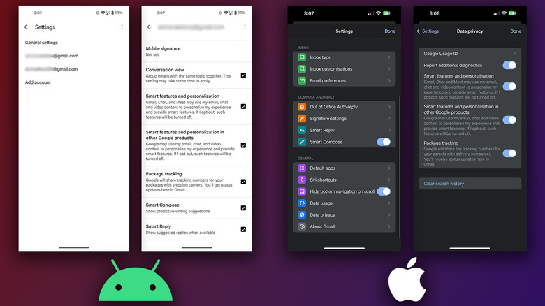 ขั้นตอนในการเปิดใช้งานคุณสมบัติการตั้งค่าส่วนบุคคลอัจฉริยะบน Android และ iOS