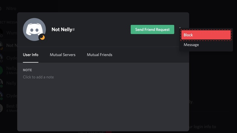 Blocking Discord users on desktop